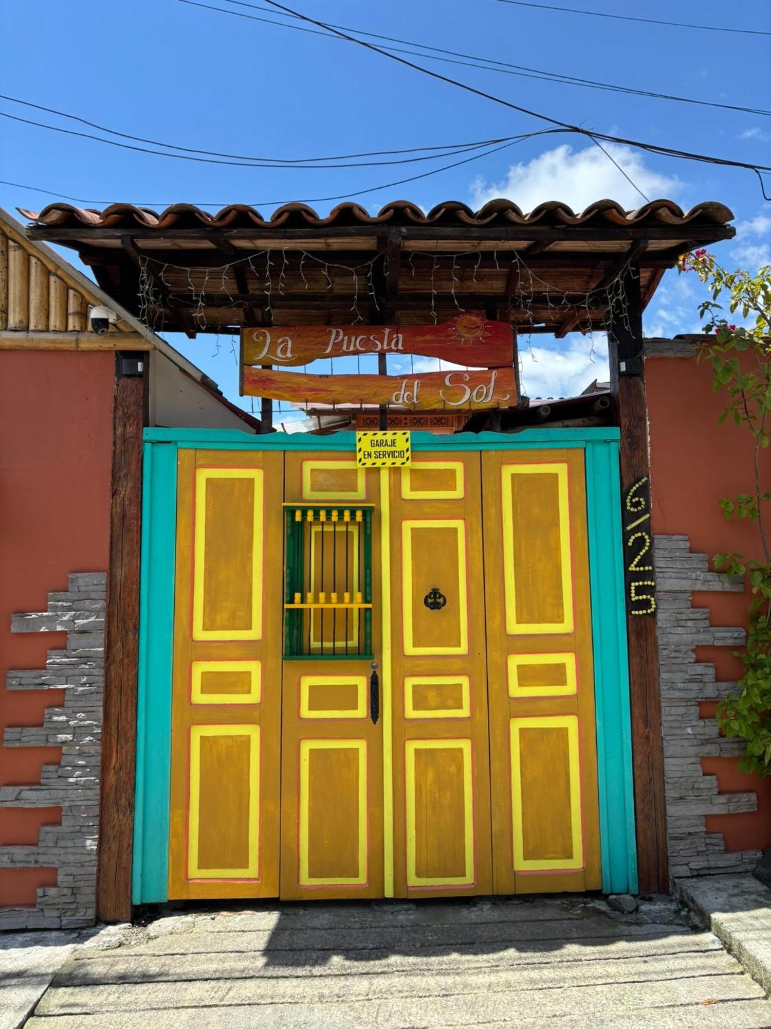 La Puesta Del Sol Hotel Filandia Exterior foto